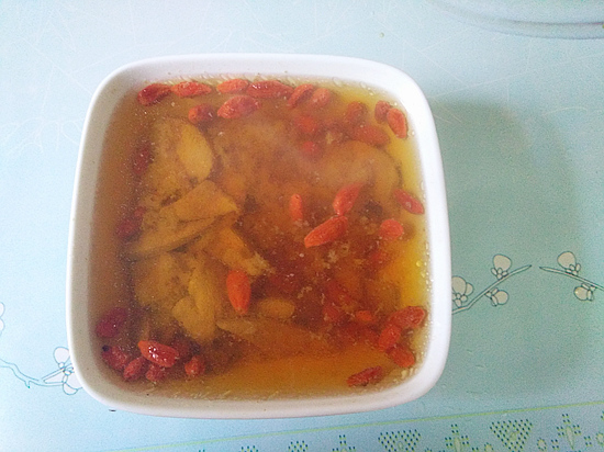 Wolfberry Pork Liver Soup recipe