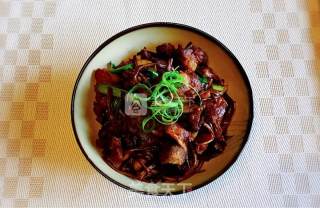 Grilled Pork Ribs with Tea Tree Mushroom recipe