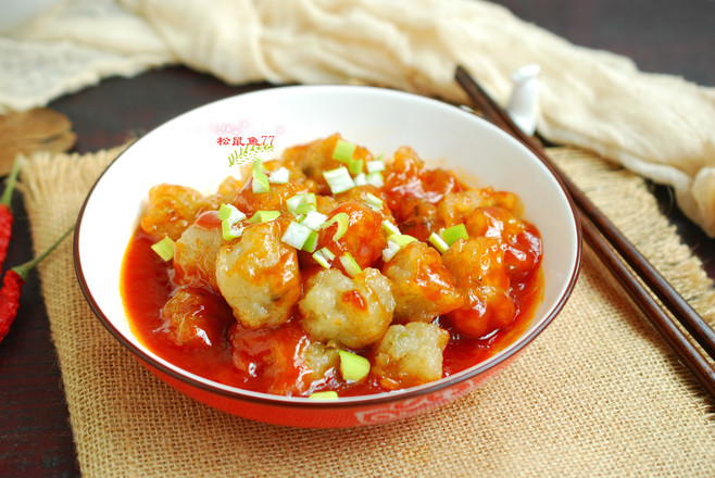 Sweet and Sour Tomato Sauce Meatballs recipe