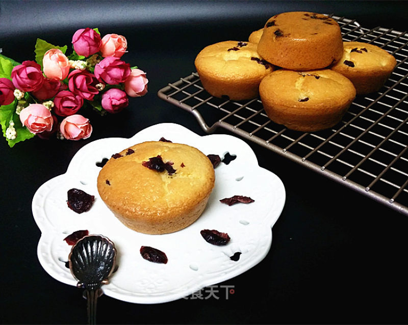 Cranberry Sponge Cake recipe