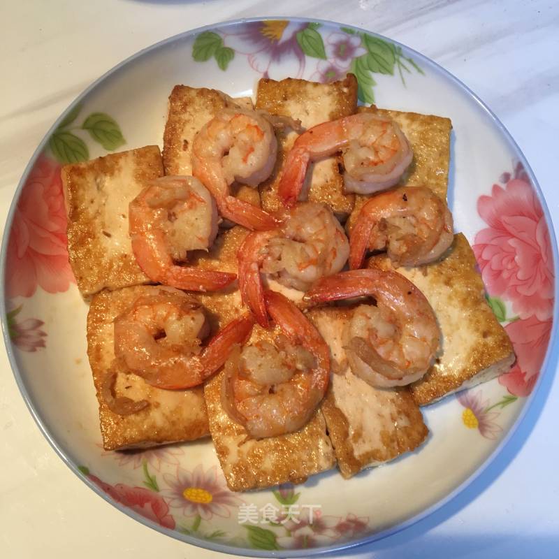 Shrimp Braised Tofu recipe