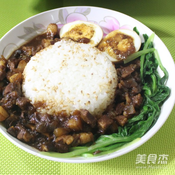 Braised Pork on Rice recipe