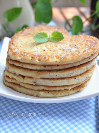 Soy Milk Dregs Pancakes recipe