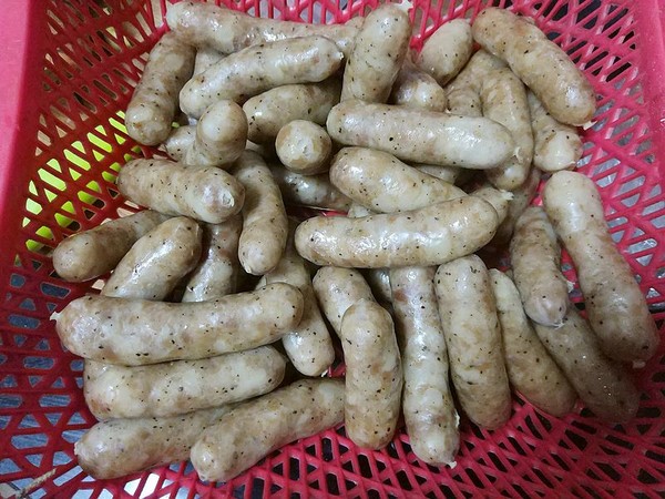 Black Pepper Crispy Sausage recipe