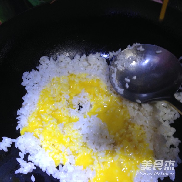 Golden Egg Fried Rice recipe