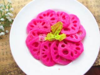 Rouge Lotus Root Slices recipe