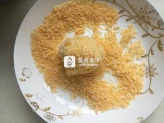 Golden Cheese Rice Ball recipe