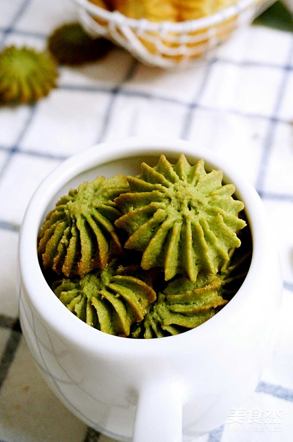 Matcha Milk Cookies recipe