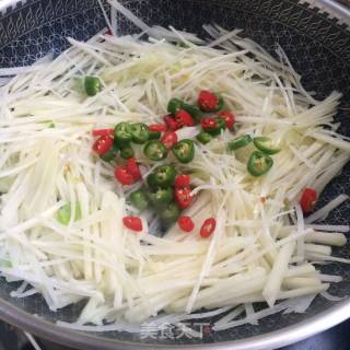Double Pepper Potato Shreds recipe