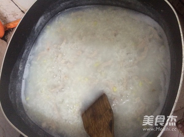 Congee with Preserved Egg and Lean Meat recipe