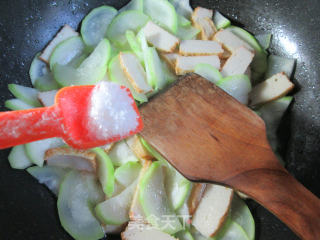 Fish Tofu Fried Night Blossom recipe