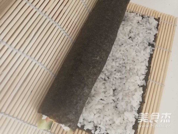 Quickly Making Sushi (seaweed Rice) recipe