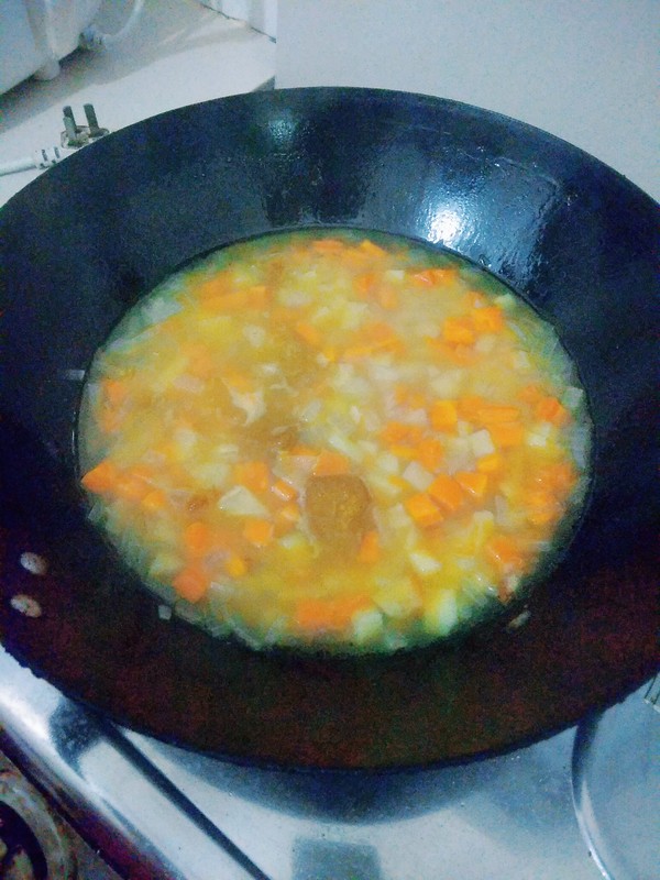 Vegetarian Curry Bibimbap recipe