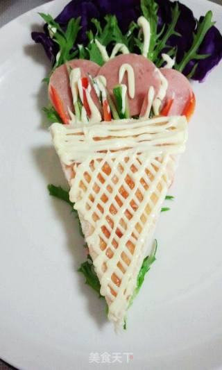 Vegetable "ice Cream" Sandwich recipe