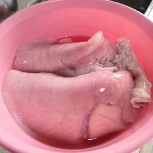 How to Wash Pig Lungs for Nothing recipe