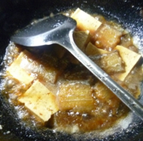 Braised Tofu with Fish recipe