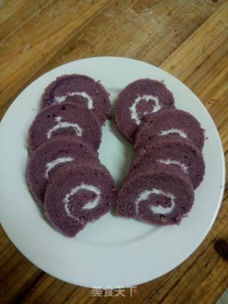 Taro Cake Roll recipe