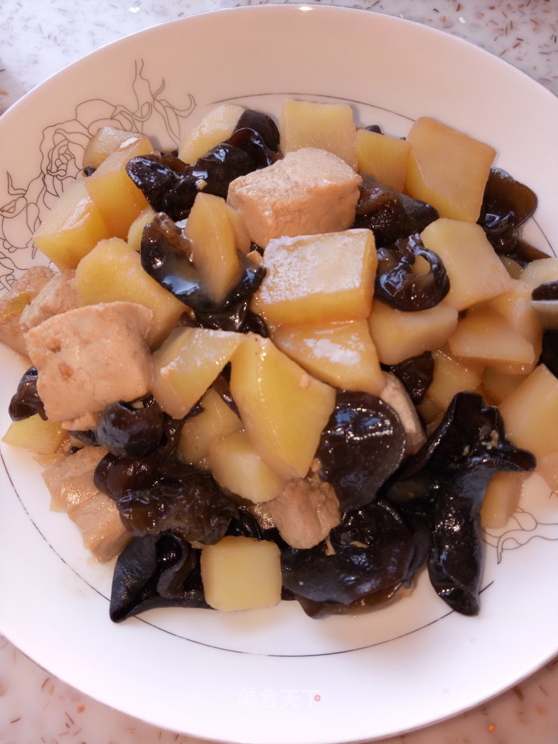 Tofu Stewed Potatoes recipe