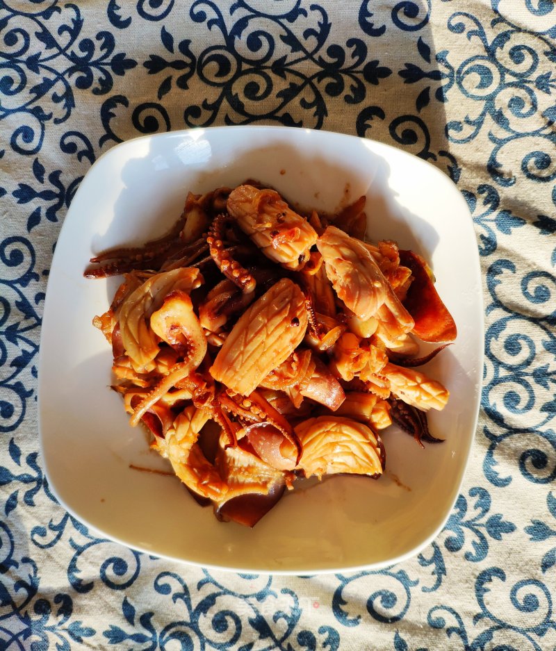 Seafood Cumin Squid recipe