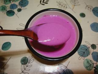 Purple Sweet Potato Yogurt recipe