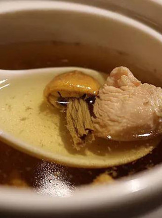 Matsutake, Tea Tree Mushroom Chicken Soup recipe