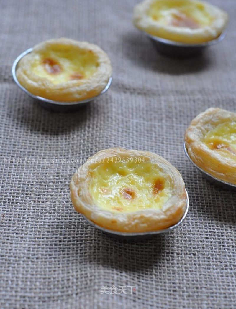 Just Four Simple Steps---portuguese Egg Tart recipe