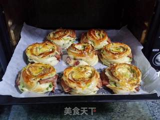 Scallion Bacon Roll recipe