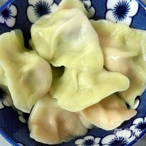 Colorful Dumplings recipe