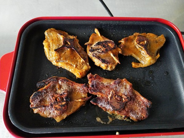 Fried Butterfly Lamb Chops recipe