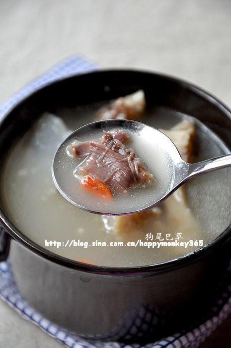 Stewed Oxtail Soup recipe