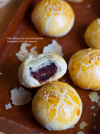 Homemade Red Bean Crisp recipe