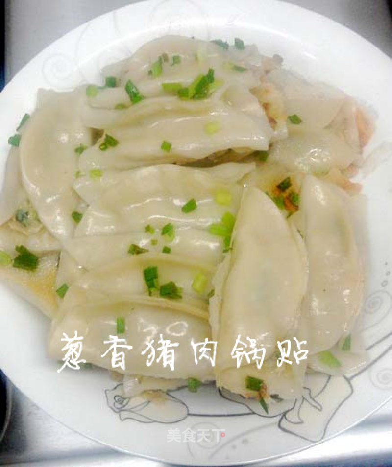 Scallion Pork Pot Stickers recipe