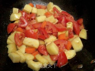 Braised Beef Brisket with Potatoes and Tomatoes recipe