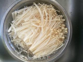 Spicy Enoki Mushroom recipe