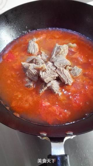 Stewed Beef Brisket with Tomatoes recipe