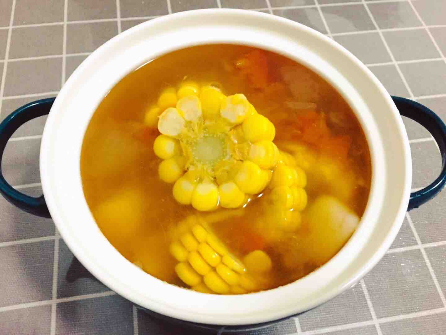 Corn Yam Soup recipe