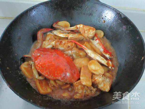 Soy Sauce Rice Cake Crab recipe