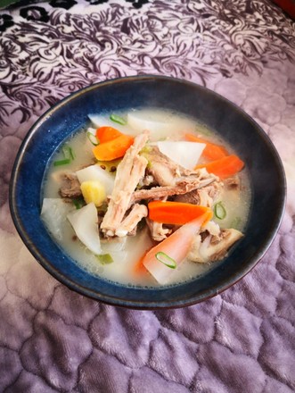 Lamb Bone Carrot Soup