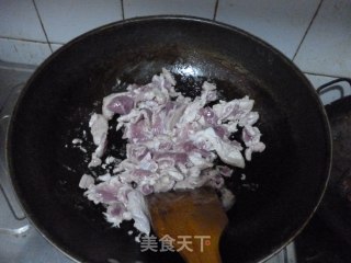 Rice White Pork Slices recipe