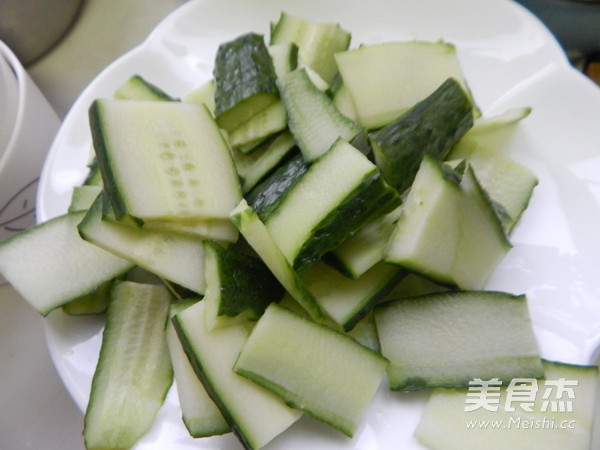 Cold Cucumber Yuba recipe