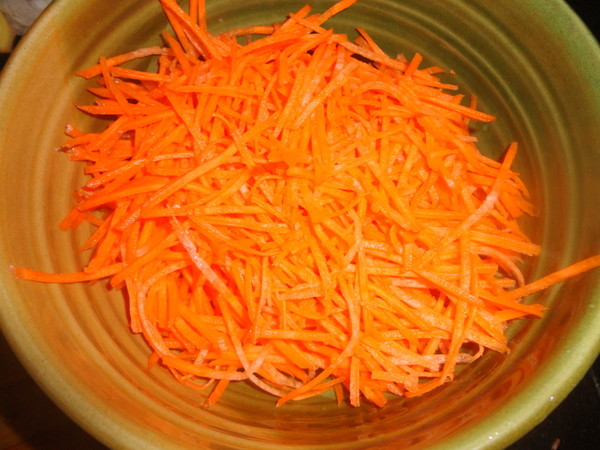 Shredded Carrots recipe