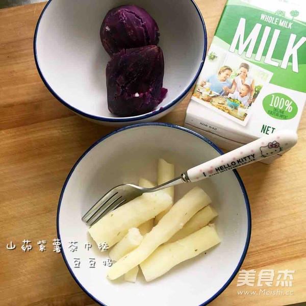 Twisted Yam Purple Sweet Potato Tea Towel recipe