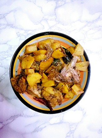 Spanish Mackerel Stewed with Potatoes recipe