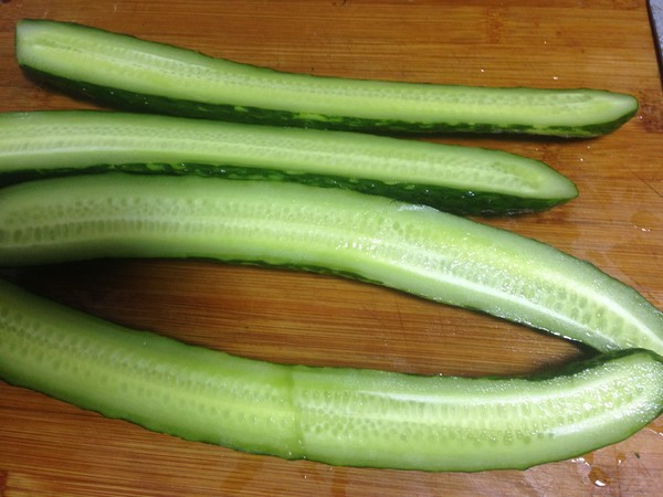 Cucumber and Cold Skin recipe