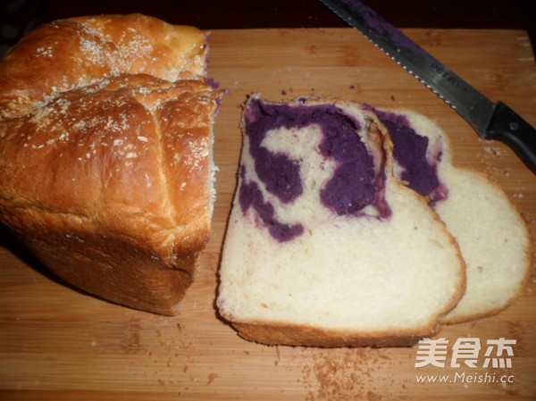 Purple Sweet Potato Bread recipe