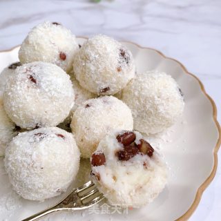 Honey Beans and Yam Coconut Balls recipe