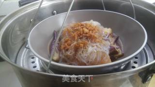 Steamed Eggplant with Garlic Vermicelli recipe