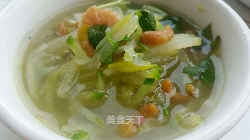 Carrot Soup with Sea Rice recipe