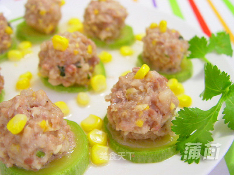 Corn Pork Balls recipe