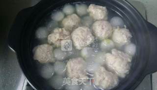 Winter Melon Meatball Soup recipe